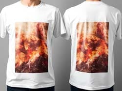Camisetas de manga corta personalizadas para publicidad y eventos