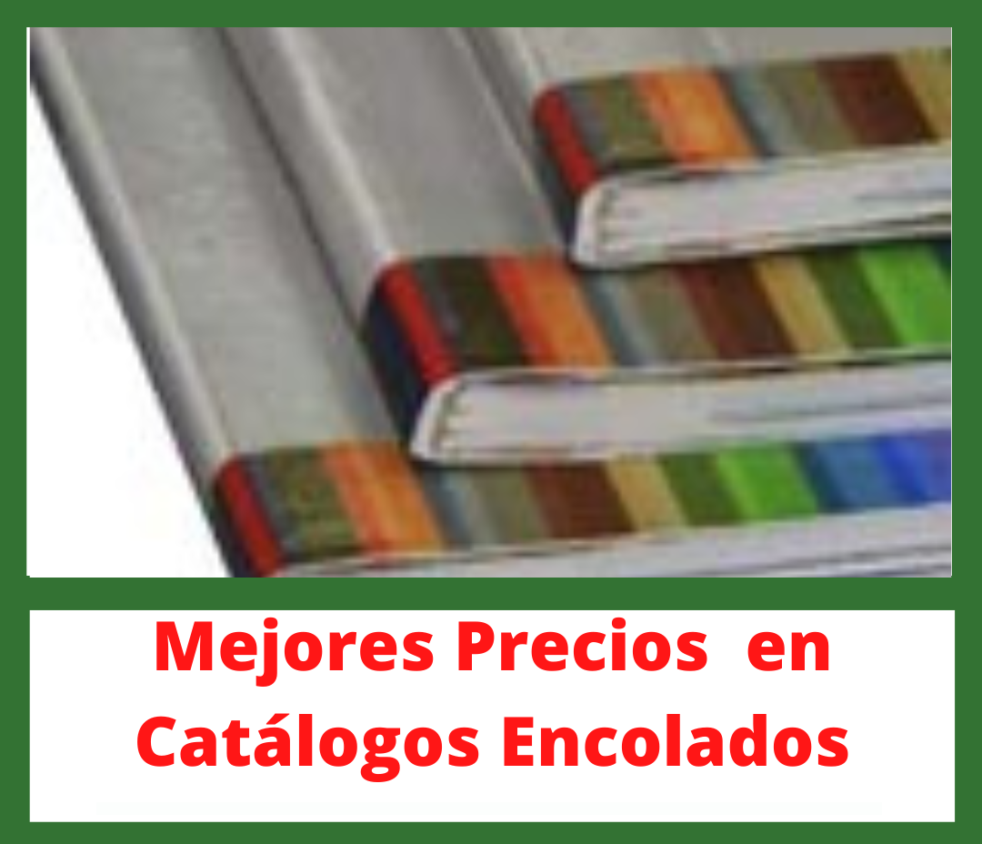 Catálogos encolados personalizados, elegantes y perfectos para presentaciones