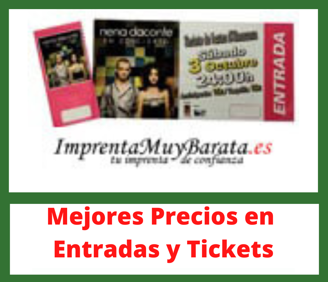 Entradas y tickets impresos para eventos