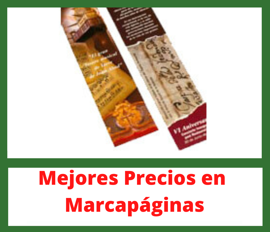 Marcapáginas personalizados para empresas y publicidad