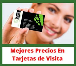 Tarjetas de visita personalizadas económicas y de calidad